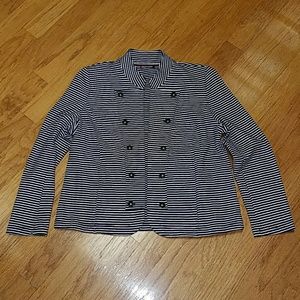 Tommy Hilfiger women's XL striped blazer